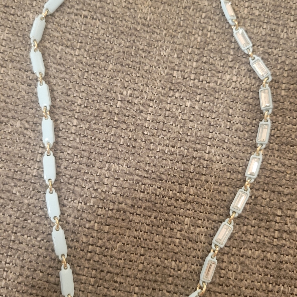 JCrew Rhinestone & Enamel Necklace - Picture 6 of 10